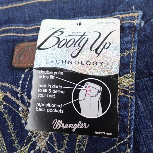 Vintage Deadstock Y2K Wrangler Mae Low Rise Boot Cut Women's 5/6x30 (31x31) NWT - Picture 4 of 14